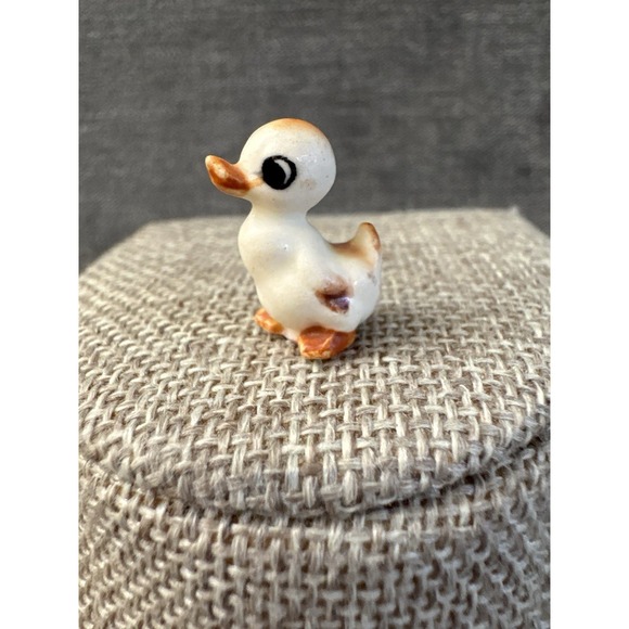 Vintage Hagen Renaker Miniature White Duck Figurine - Picture 2 of 7